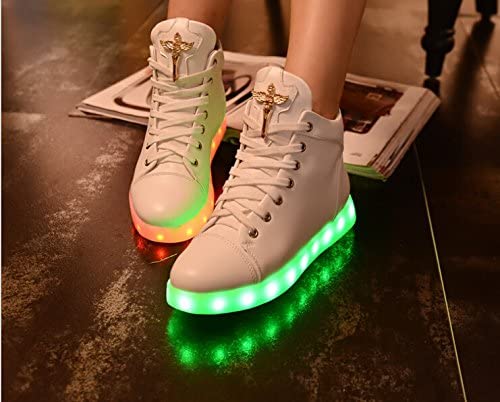 LED light up shoes for men high tops